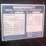 Multiquip DCA125USI Trailer Mounted Used Diesel Generator - Tier 3