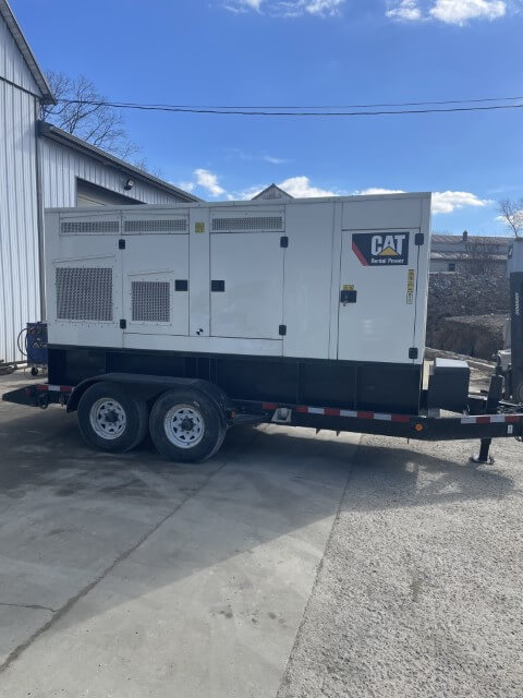Caterpillar XQ200 Trailer Mounted Diesel Generator – Tier 3
