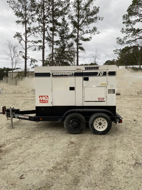 Multiquip DCA70SSIU Trailer Mounted Diesel Generator – Tier 3