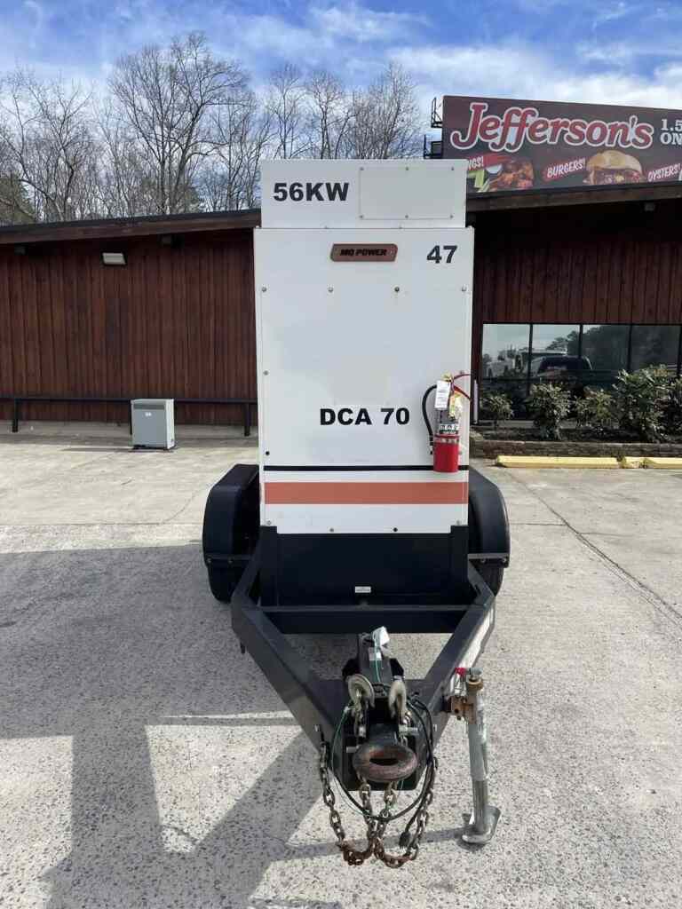 Multiquip DCA70SSJU4i Trailer Mounted Diesel Generator