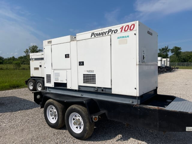 Airman MMD PowerPro SDG100S Trailer Mounted Diesel Generator – Tier 3