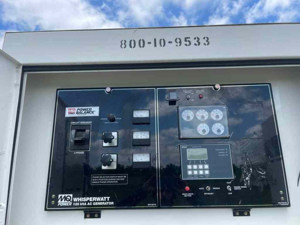 Multiquip DCA125SSIU4F Trailer Mounted Diesel Generator