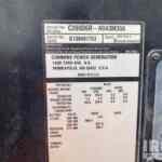 Cummins C200D6RG Trailer Mounted Diesel Generator -Tier 3