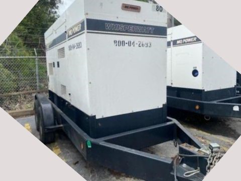 Multiquip DCA125SSJU4i (Used Diesel Generator) Trailer Mounted