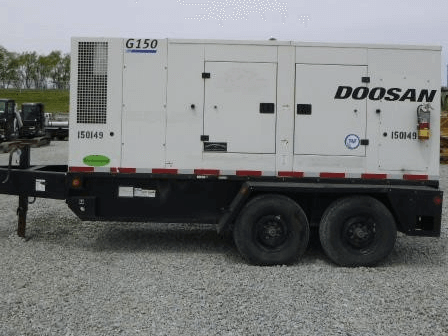 Doosan G150 Trailer Mounted Diesel Generator