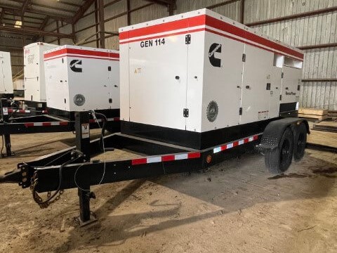 Cummins C200D2RE Trailer Mounted Diesel Generator