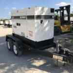 Trailer Mounted Multiquip DCA45SSIU4F Diesel Generator