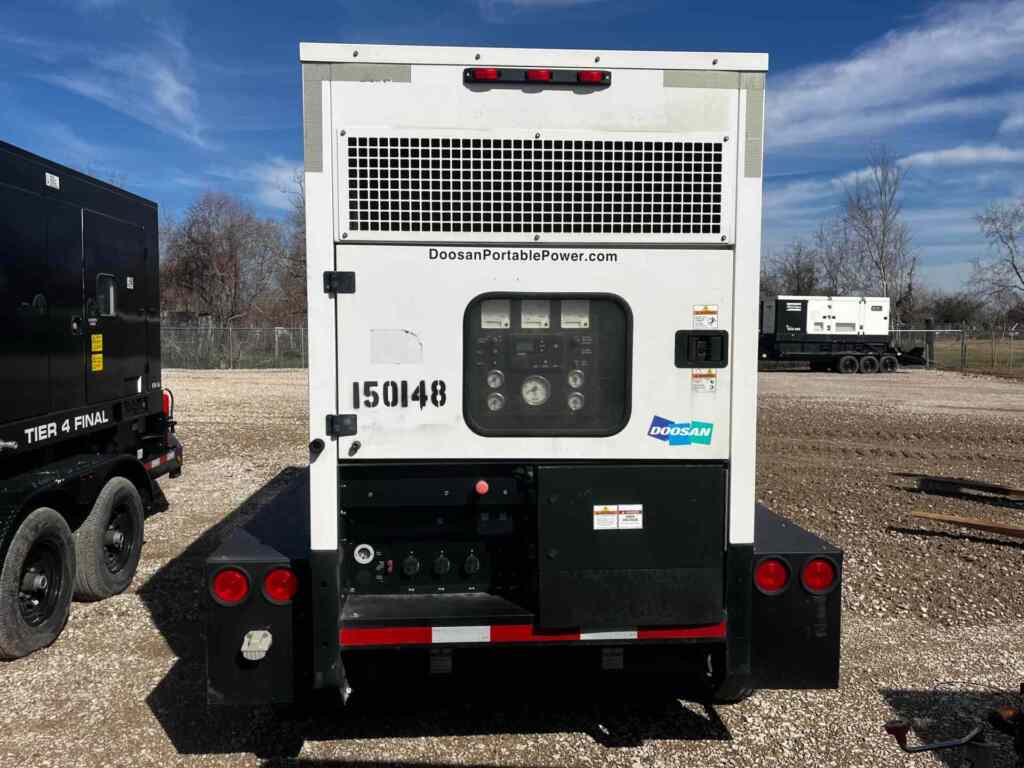 Doosan G150 Trailer Mounted Diesel Generator