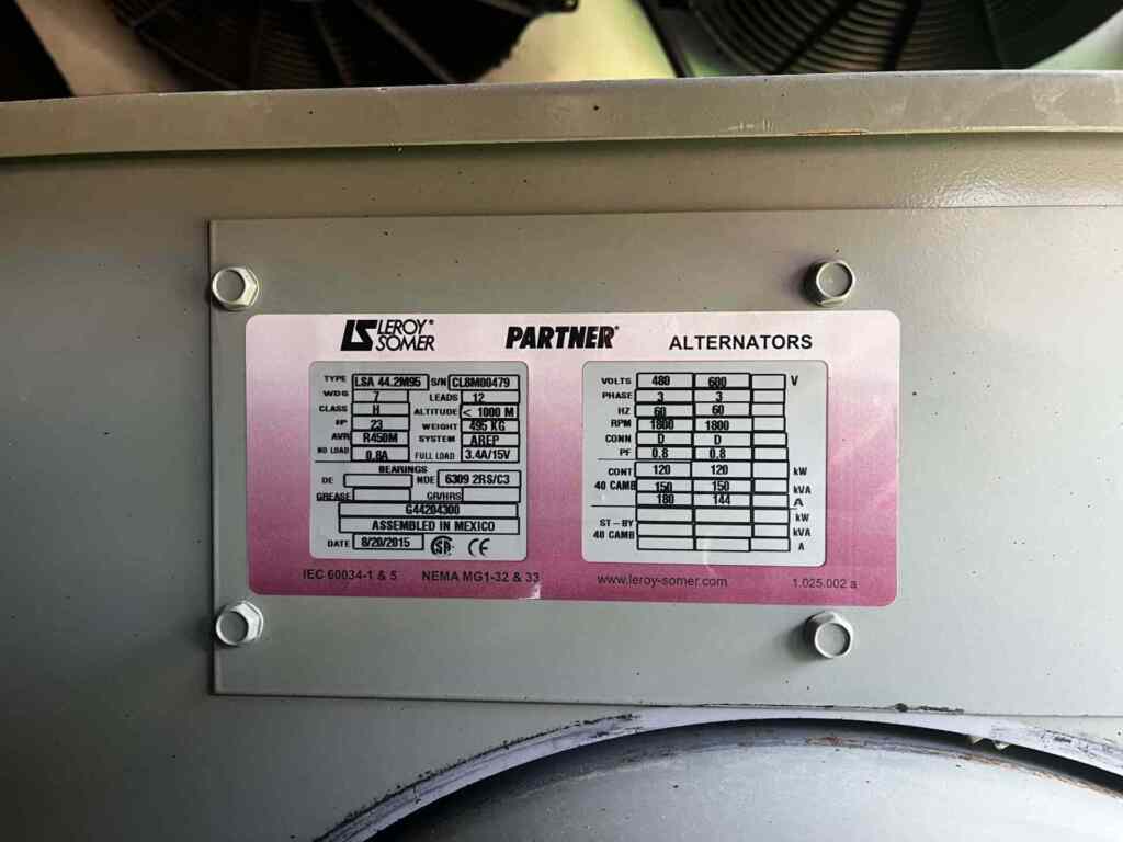 Doosan G150 Trailer Mounted Diesel Generator