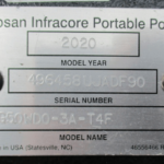 Doosan G50 Trailer Mounted Diesel Generator