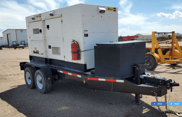 (Multiquip MQP240) Trailer Mounted Diesel Generator – Tier 3