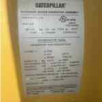 Caterpillar C15 Standby Generator Diesel