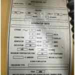 Caterpillar 3406 Standby Diesel Generator