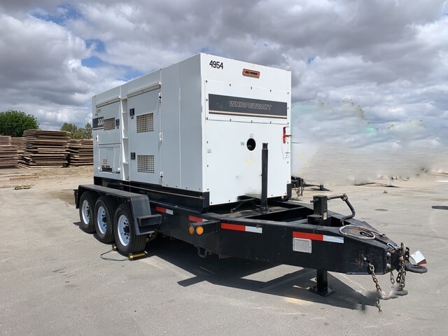 Trailer Mounted Diesel Generator: Multiquip DCA300SSCU2