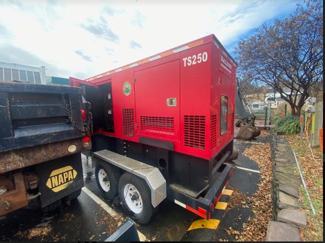 Baldor TS250 Trailer Mounted Diesel Generator – Tier 3