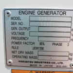 Airman SDG125S Trailer Mounted Diesel Generator