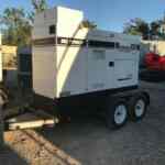 Trailer Mounted Multiquip DCA70SSIU4F Diesel Generator