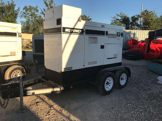 Trailer Mounted Multiquip DCA70SSIU4F (Diesel Generator)