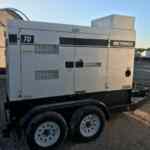 Trailer Mounted Multiquip DCA70SSIU4F Diesel Generator