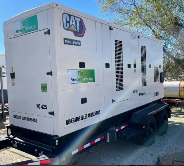 Caterpillar XQ425 Trailer Mounted Diesel Generator
