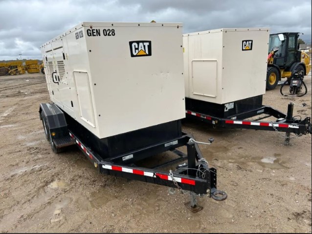 CAT XQ230 Trailer Mounted Diesel Generator