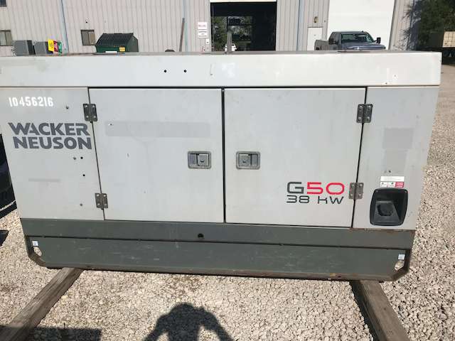 Wacker Neuson G50 Standby Diesel Generator- Tier 3