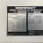 Trailer Mounted: Multiquip DCA70SSIU4F Diesel Generator For Sale