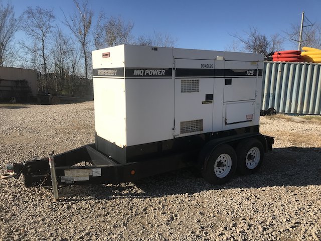 Multiquip DCA125SSJU4i — Diesel Generator, Trailer Mounted