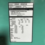 Cummins DSGAE Standby Diesel Generator