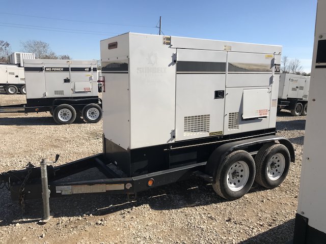 (Trailer Mounted Diesel Generator) Multiquip DCA70SSJU4i