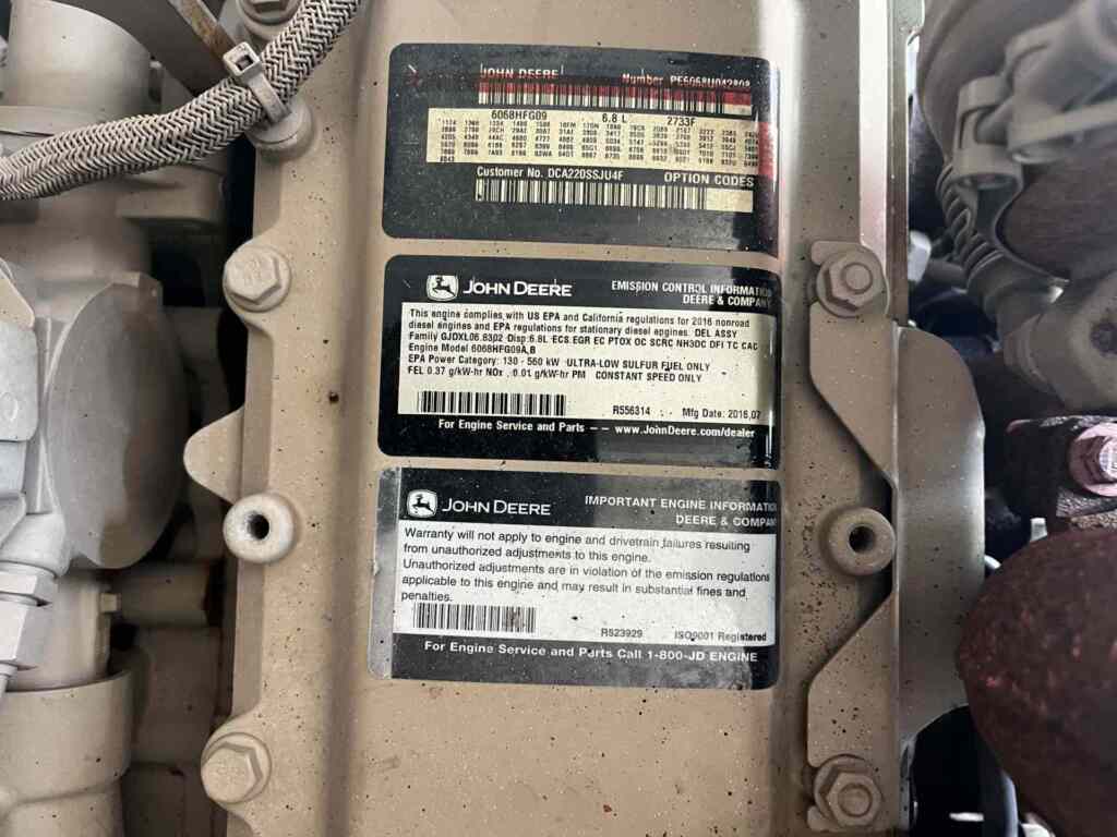 Multiquip DCA220SSJU4F Trailer Mounted, Diesel Generator