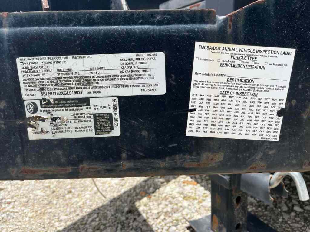 Multiquip DCA220SSJU4F Trailer Mounted, Diesel Generator