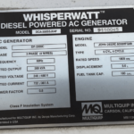 Multiquip DCA300SSJU4F Trailer Mounted Diesel Generator