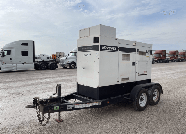 Multiquip DCA70SSIU4F Trailer Mounted Used Diesel Generator