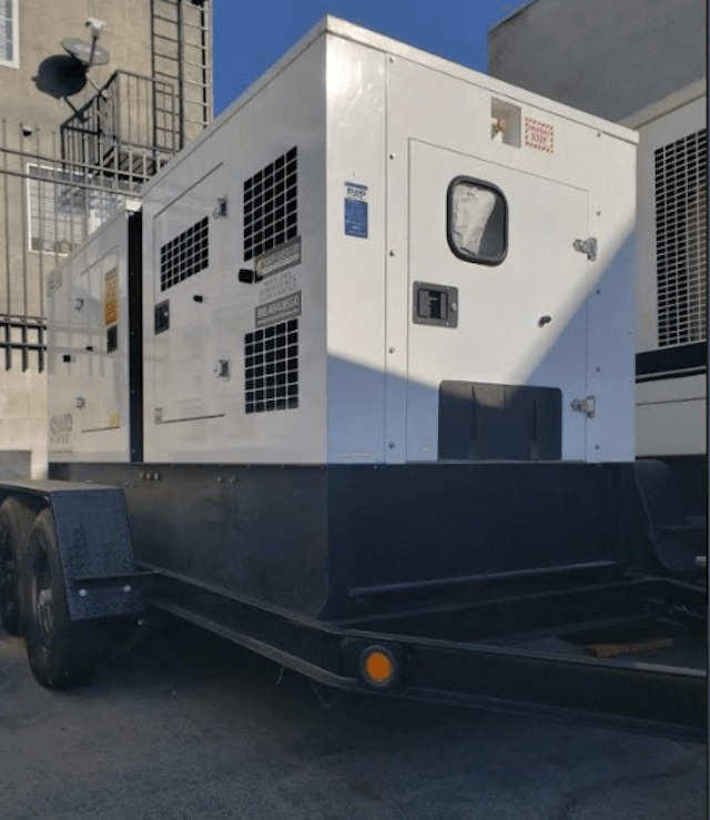 SWP QP-100 Trailer Mounted Diesel Generator