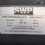 SWP QP-100 Trailer Mounted Diesel Generator