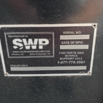 SWP QP-100 Trailer Mounted Diesel Generator