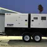 SWP QP-220 Trailer Mounted Diesel Generator