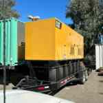 Caterpillar C15 Trailer Mounted Diesel Generator. -Tier 3