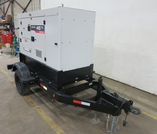 HiPower HRIW45 Trailer Mounted Diesel Generator (7 Available)