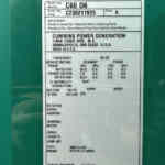 Cummins C60D6 Standby Diesel Generator - Tier 3