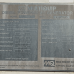 Multiquip DCA300SSCU2 Trailer Mounted Diesel Generator