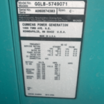 Cummins GGLB Standby Natural Gas Generator