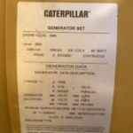 Caterpillar 3508B Skid-Mounted Diesel Generator