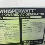 Multiquip DCA125SSIU4F Standby Diesel Generator