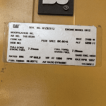 Standby Generator: Caterpillar 3412C Diesel