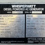 Multiquip DCA300SSK4 Trailer Mounted Diesel Generator