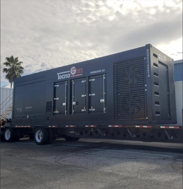 Tecnogen VO1250FQ-30 Diesel Power Module