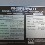 Multiquip DCA45SSIU4F: Trailer Mounted, Diesel Generator