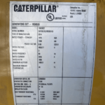Standby Diesel Generator: Caterpillar 3512C